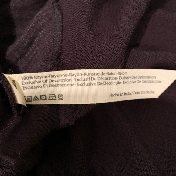 Free People M Black & dark coral - Picture 8 of 8